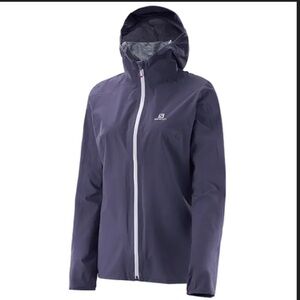 Salomon Women's Lightweight Jacket in Dark Purple